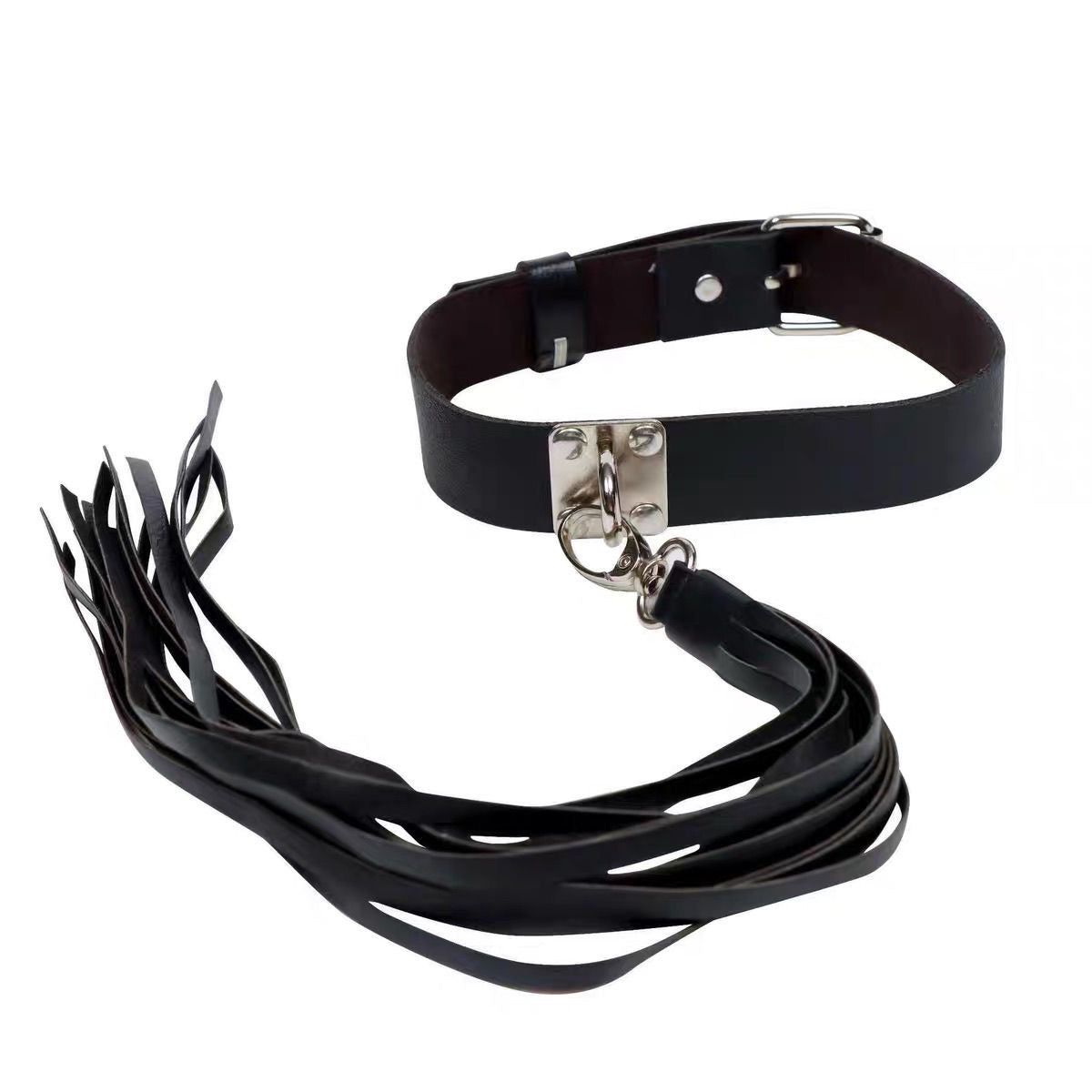 Punk Studded Elastic Belt for Women – Tassel Decorative Waistband - CrimsonWhip